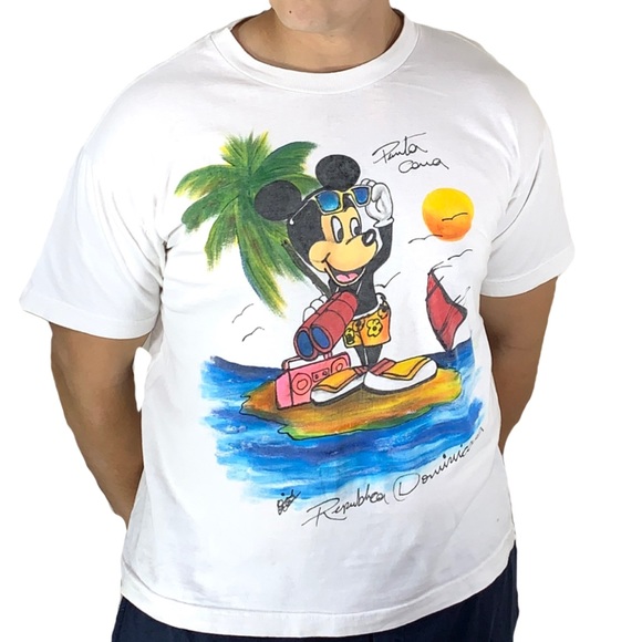 DISNEY MICKEY MOUSE T SHIRT - Picture 1 of 3
